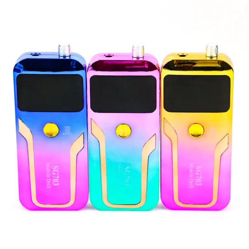 35000 RPM cordless Rechargeable Electric Nail File Machine E File for Acrylic Nails Gel Polishing Removing nail drill machine