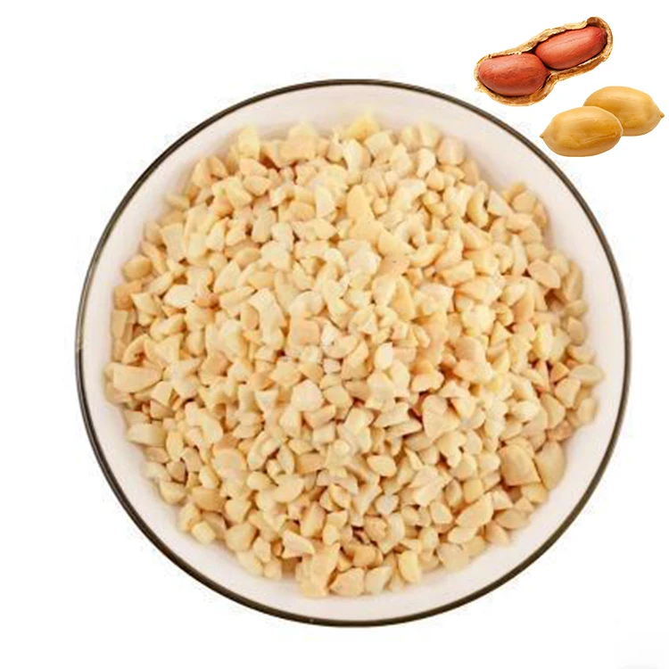 Roasted 2-5mm Chopped Peanuts Peeled Crushed Peanuts Manufacturers Price