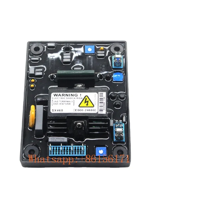 Схема генератора 30 кВА Nupart SX460 AVR
