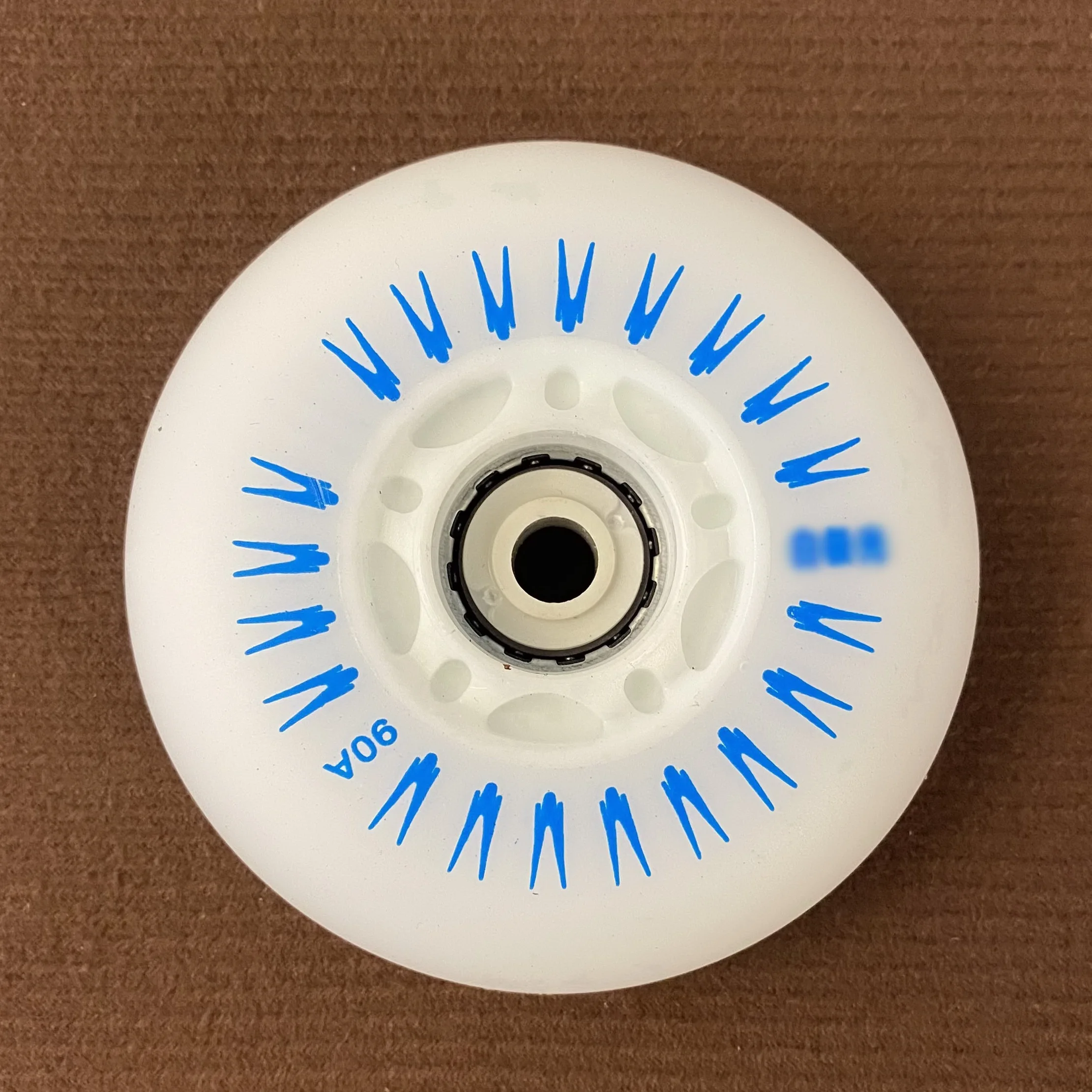 PU Wear-resistant Roller Skates Inline Luminous Lighting Wheel 80mm flashing wheels In Stock