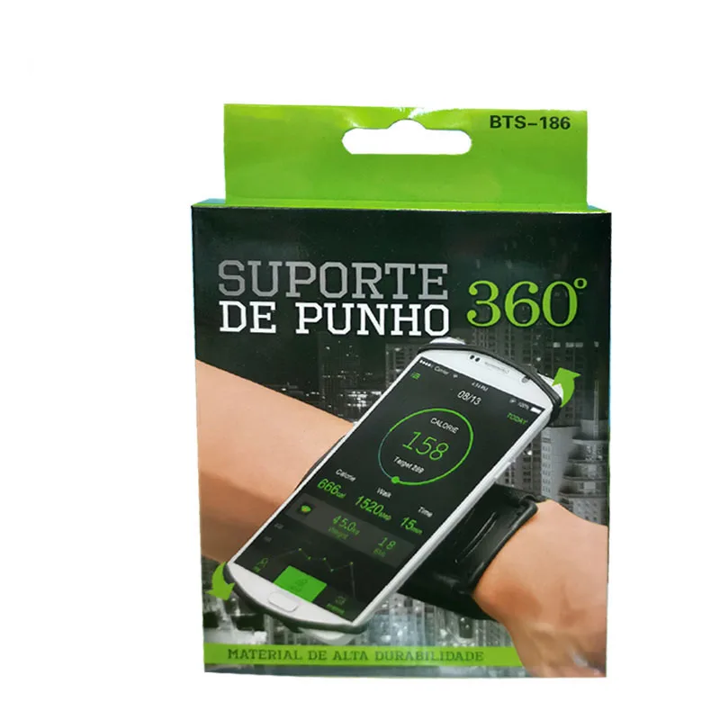 2022 New Creative Tpu Rotatable Sports Arm Band Running Mobile Phone Arm Bag