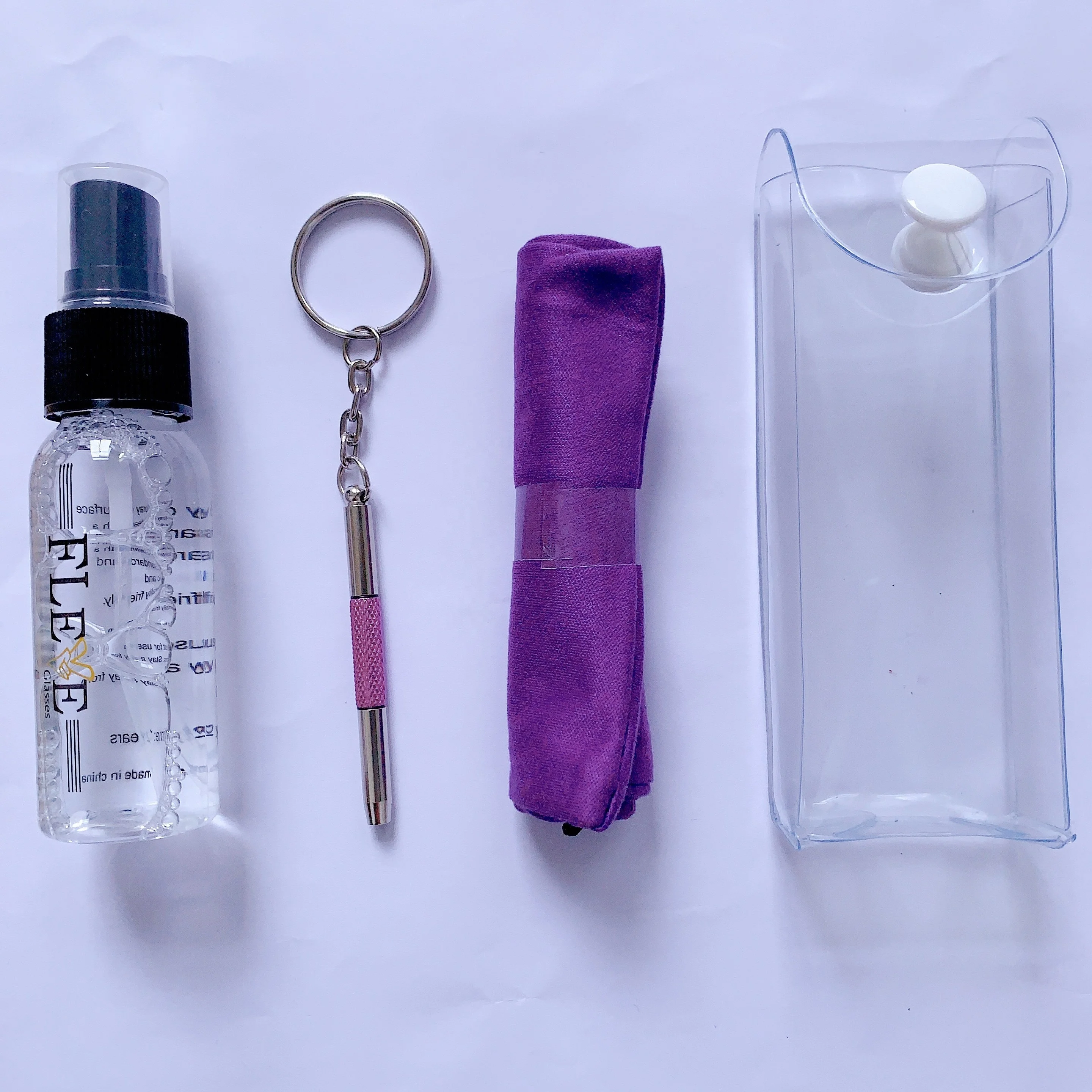 Glasses Cleaner Set Alcohol-Free Eyeglass Cleaner 30ml Spray Bottle with Microfiber eyeglasses Cleaner Cloth Lens Cleaner Kit