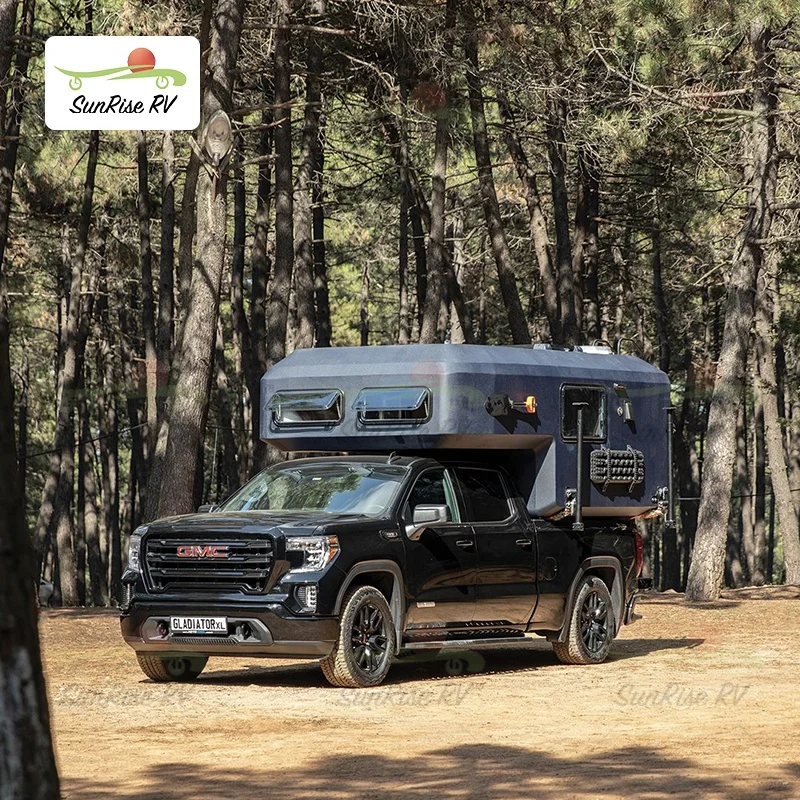 Легкая экспедиция грузовик кровать кемпинг пикап Форд рейнджер Toyota Hulix RV 4*4 всплывающая горка в пикапе