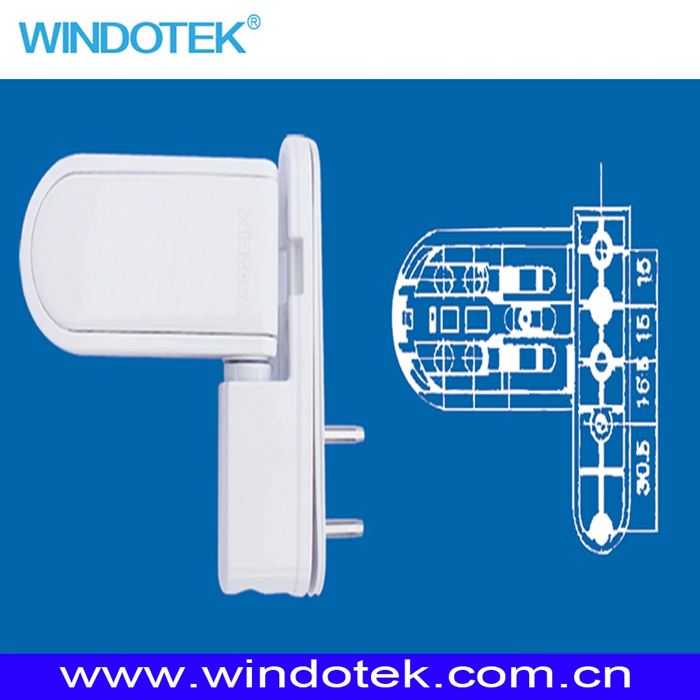 CDH0442 120kg plastic upvc Door 3D Door Hinge
