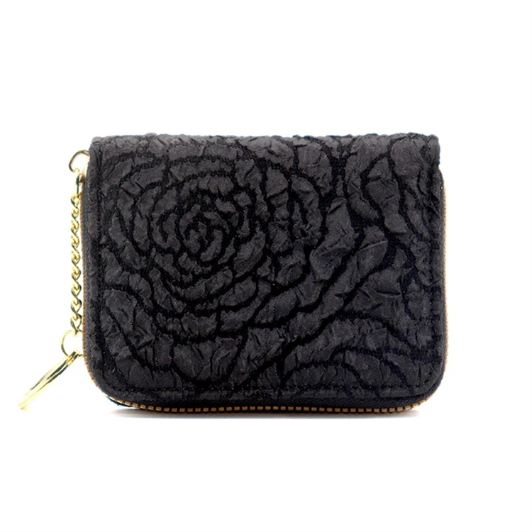 Fashionable Small Luxury Brand Vintage Designer Leather Wallet for Women Latest