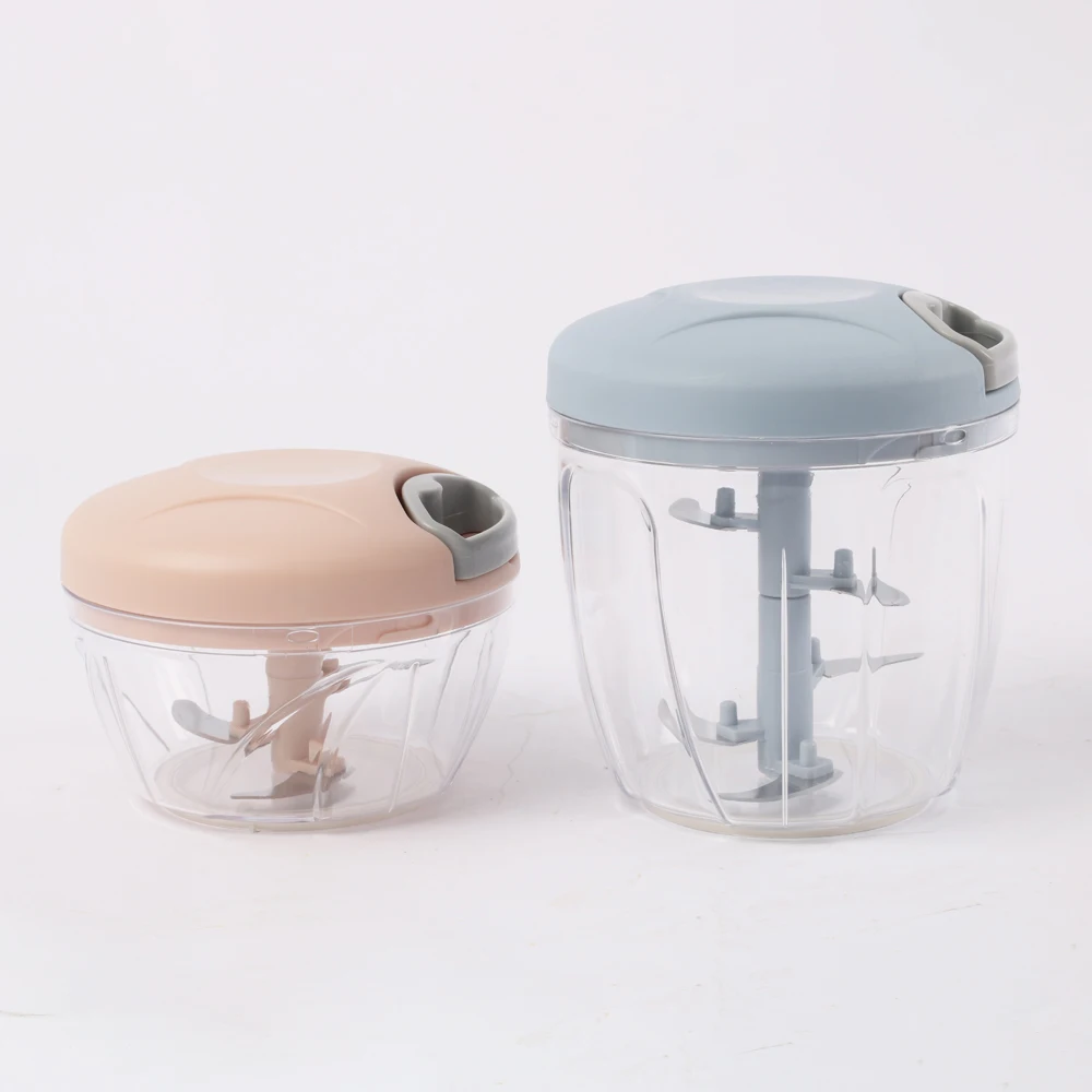 Meat Garlic Puller Crusher Mini Food Crushing Machine Vegetable Grinder Chopper Mincer Hand Press Kitchen Useful Gadget Shredder