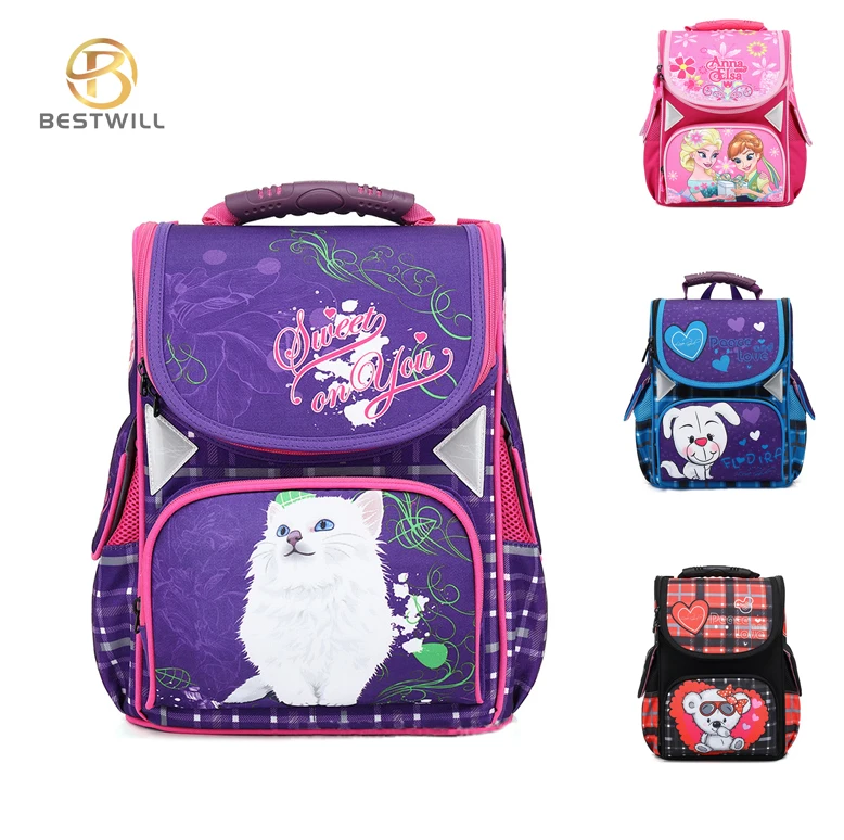 BESTWILL OEM Custom Child School Back Pack Bag Wholesale Boy Girl School Backpack Bags