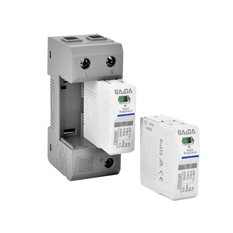 Surge Protection device 2P10KA 20KA 40KA 280V  AC SPD Type c surge protector