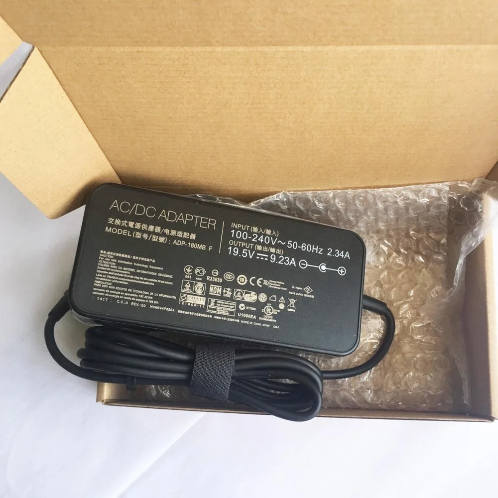  180 Вт ноутбук зарядное устройство 19 5 V 9.23A для Asus Rog G55 G55VW G46VW G70 G75 G75VW G75VX G750JM G750JS G750JW G750JX G751JL адаптер переменного
