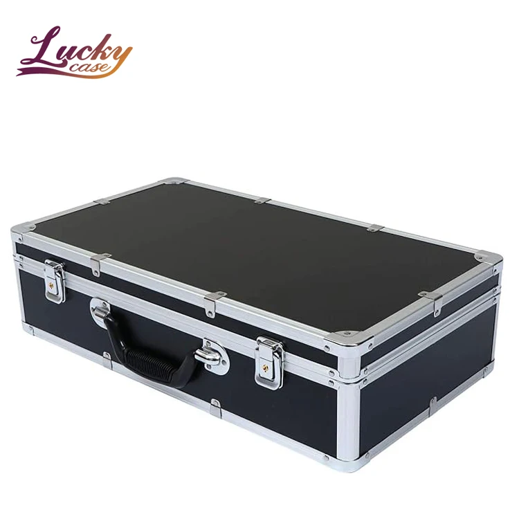 Aluminum Tool Case Universal Hard Carrying Case With Foam Protects Electronics Tools And Testing Instrument Hard Tool Case
