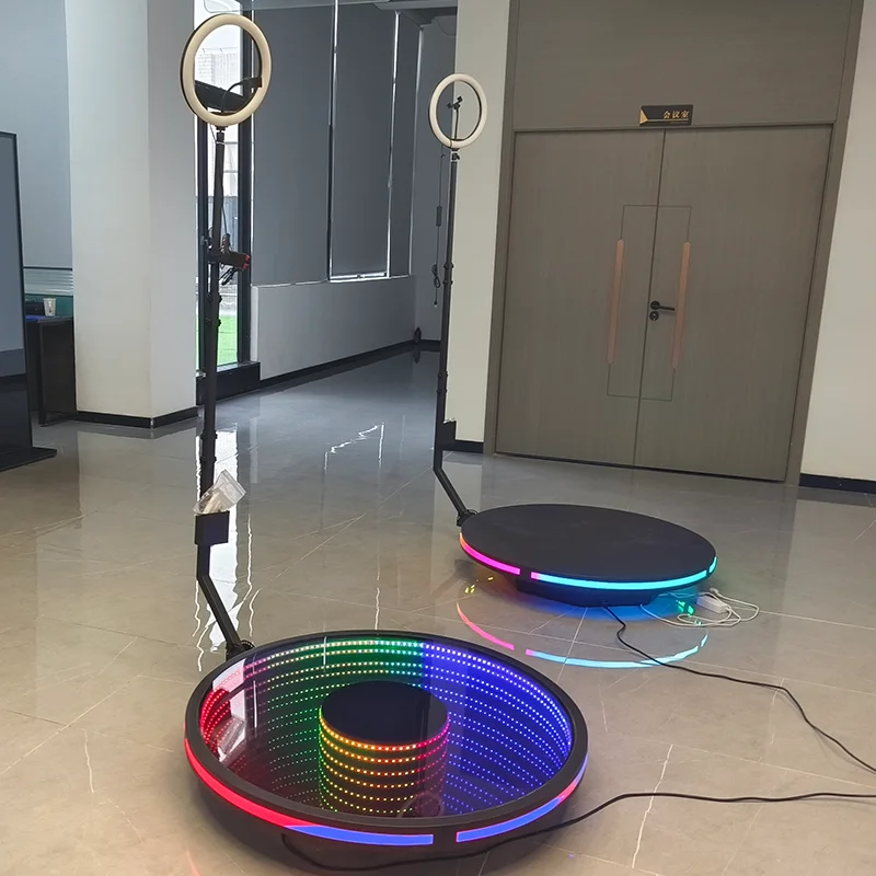 68 80 100 120 Cm Custom photobooth 360 appareil photo both prix camera video foto fotobooth 360 photo booth pour 6 personnes for 4 people