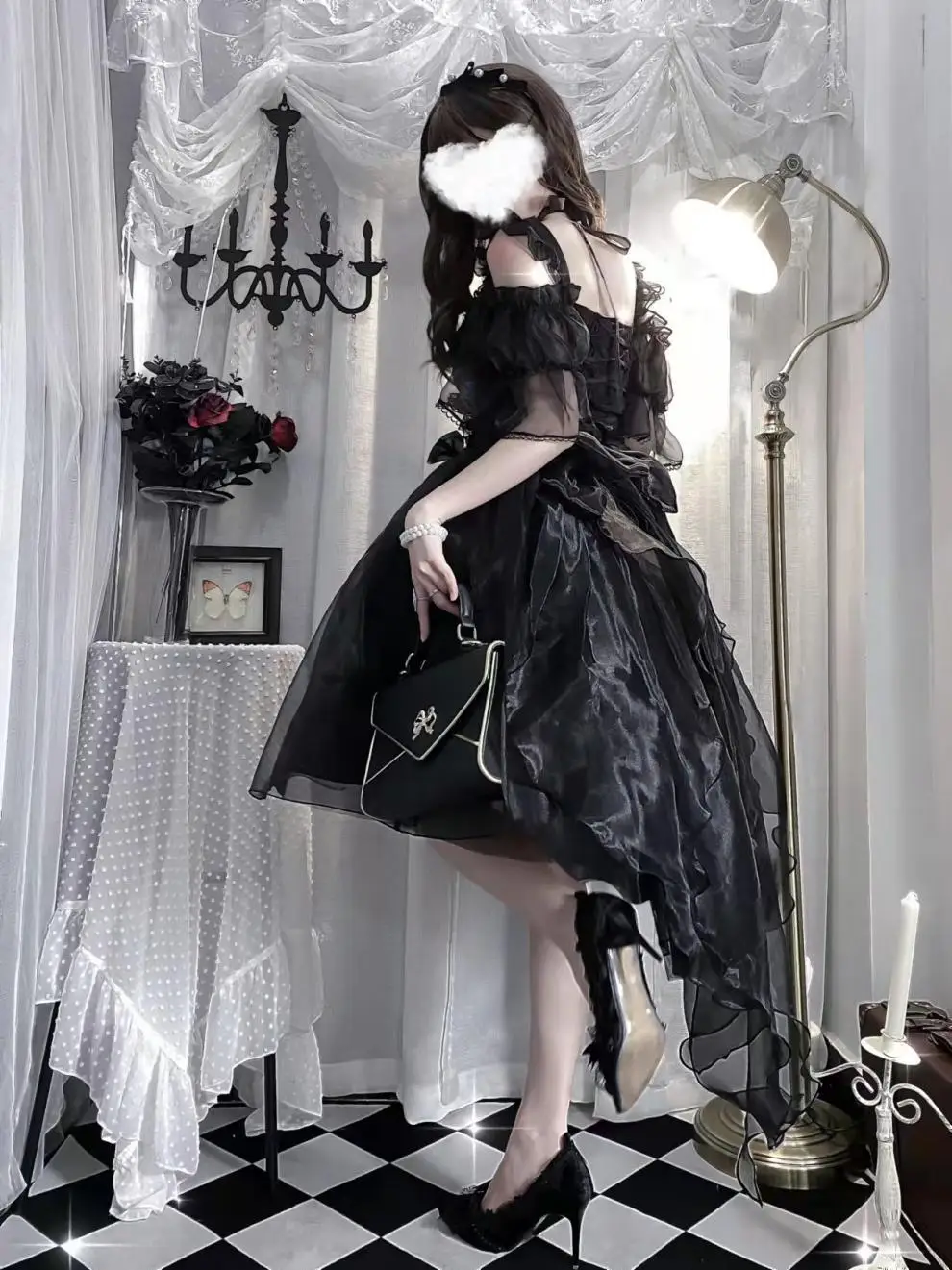 wholesale 2022 high quality Japanese gothic cake style cosplay Lolita dress