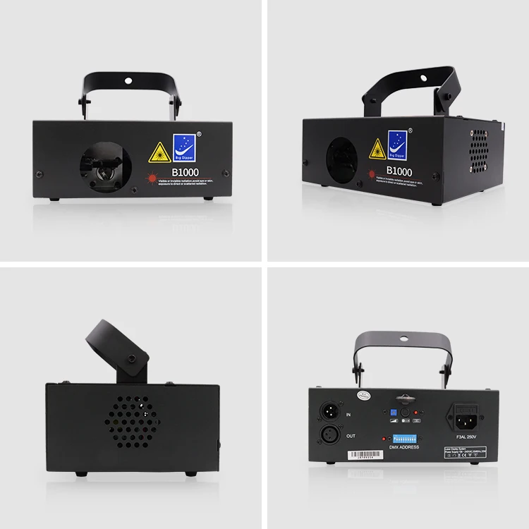 Big Dipper B1000 blue 1000mW christmas laser light show system dj animation beam laser light for club