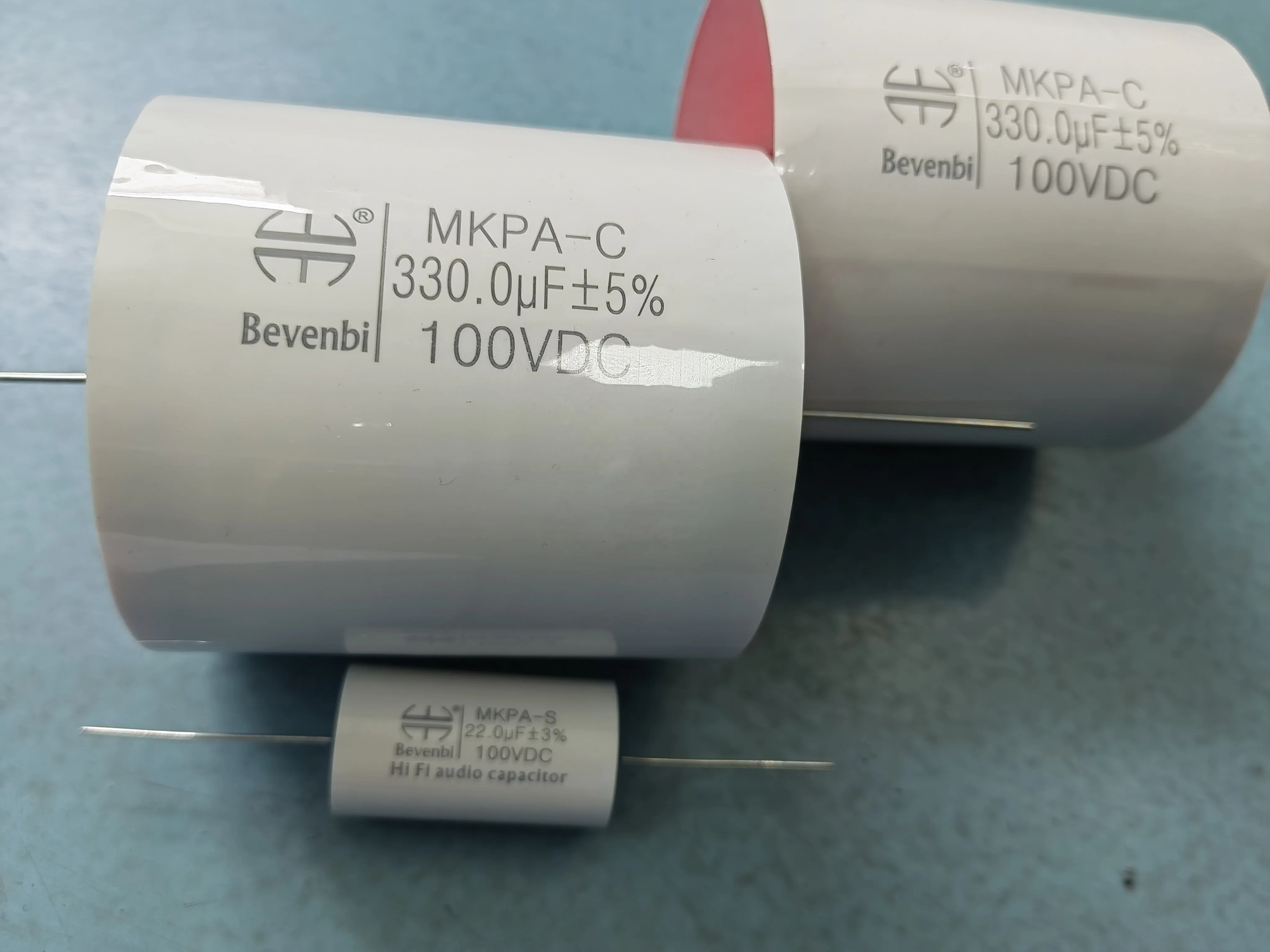 Bevenbi 474k 105K Audio Crossover Capacitor 3.3uf 250v and 6.8uf 250v for Audio Car Amplifier