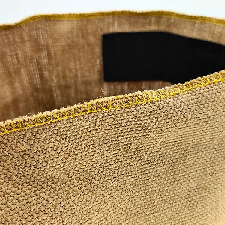 Perfectbio wholesale  Eco-friendly 1/5/7/10/ gallon burlap planter bag jute felt grow bag for garden home farms  flower