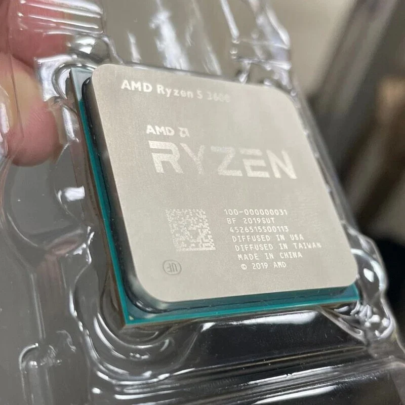  Twelve-Thread CPU Processor AMD R y z e 5 3600 R5 3.6 GHz Six-Core 7NM 65W L3=32M 100-000000031 Socket AM4