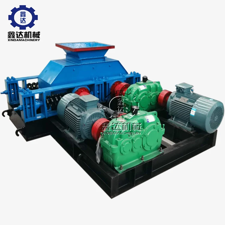 China Hot Sale High Quality Crushing Machine Double Roller Stone Crusher
