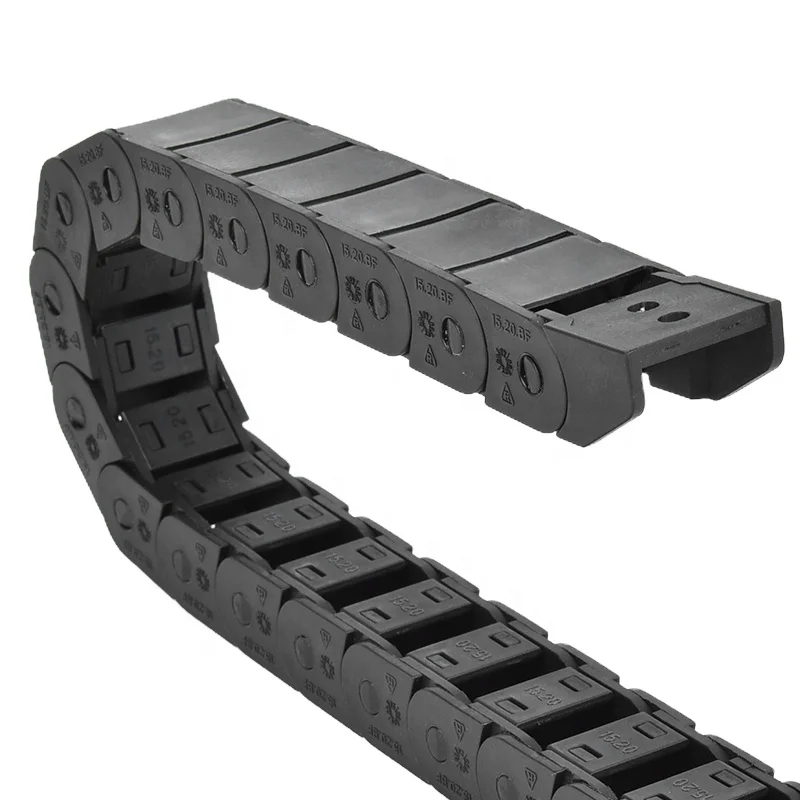 High quality Bridge type Cable Carrier Drag Chain 15*20 15*40 Towline Wire Carrier