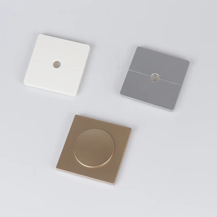 Low price plastic round computer Wall hole plugging office desk cable wall wire hole cover