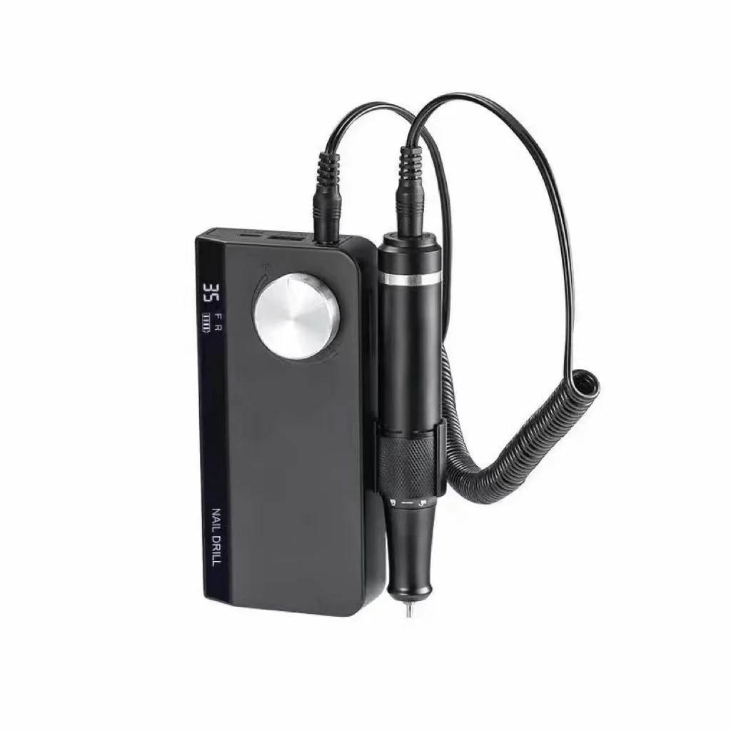 2022 newest Electric Nail Drill Machine Portable 35000rpm Nail Drill Rechargeable Professional Manicure cordless nail Polisher