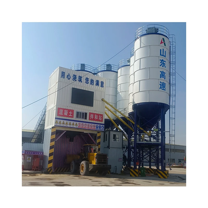 Ready Mix Concrete Mixing Plant Jinhe Brand Manufacture Concrete Dry Mix Concrete Batching Plant