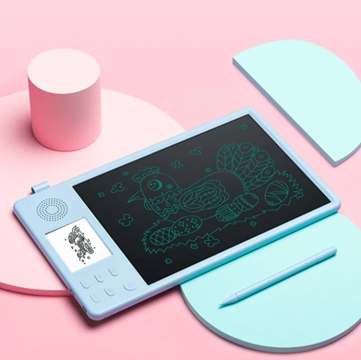 Hot Sale 2.8'tft Display 10.5'writing Lcd Lock Button Voice Function Magic Portable Painting Learning Writing Board