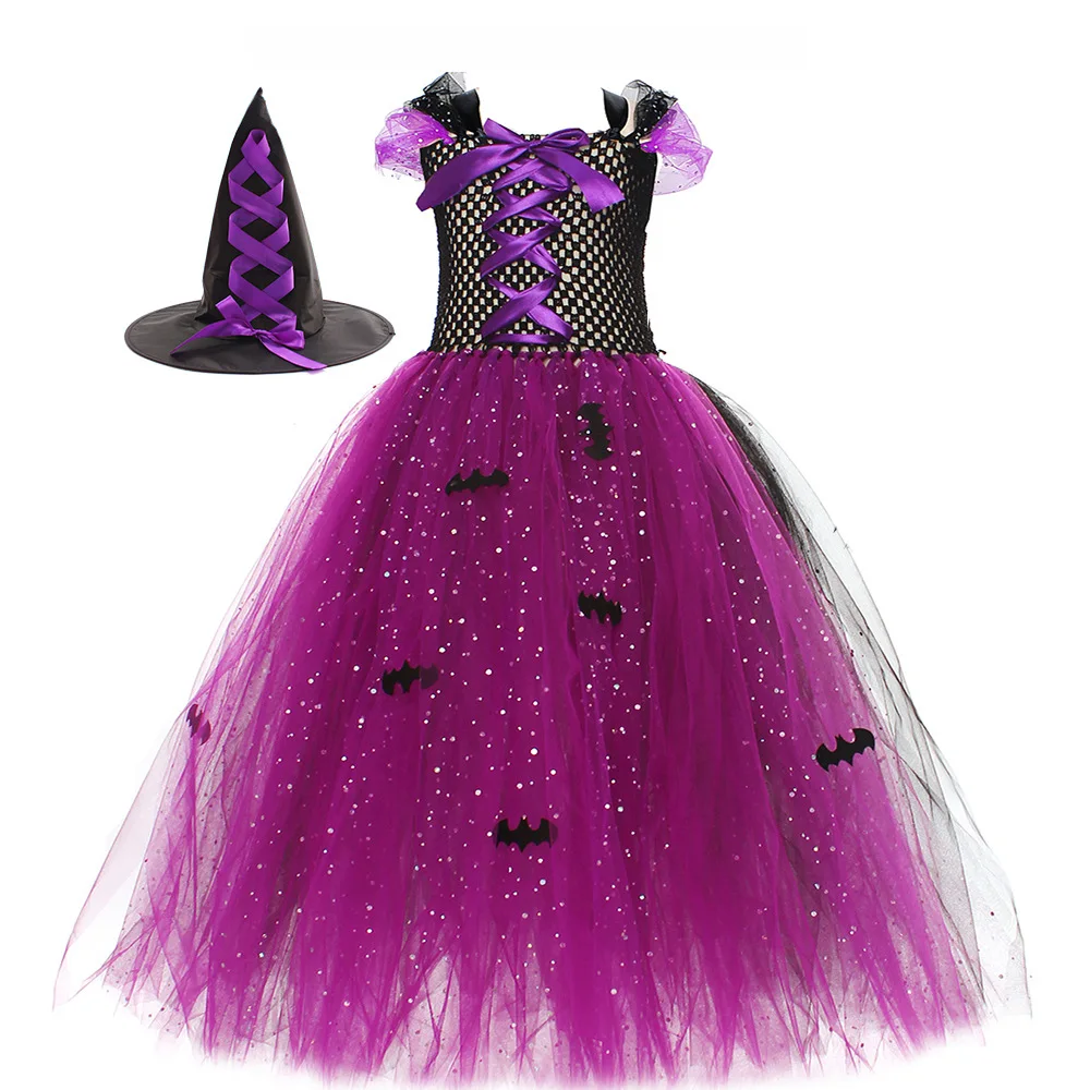 Various Kinds Of Halloween Movie Costumes Unisex Solid Color Velvet Witch children Hooded Cloak Cape Witch Cosplay