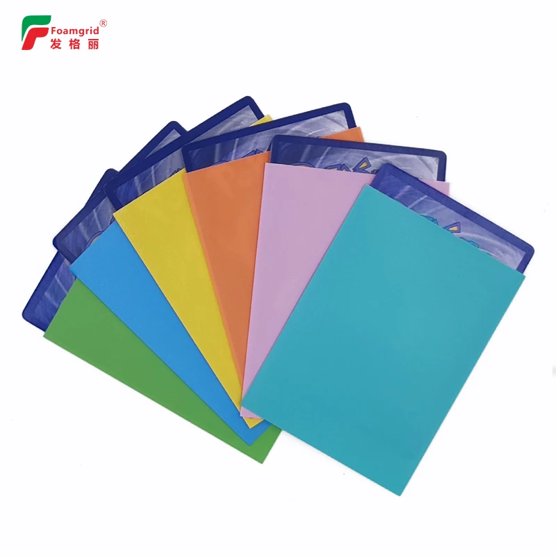 Customized China Colorful Magic PP waterproof baseball  Card Sleeves Protective card sleeves