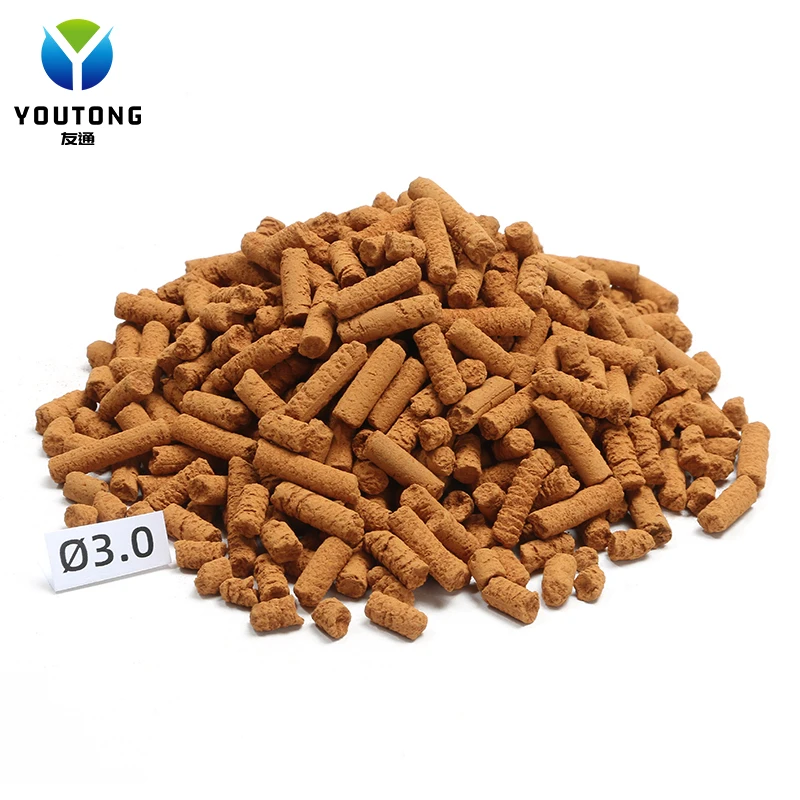 Установка для удаления биогаза H2S, катализатор десульфуризатора оксида железа 3,0 4,0 5,0 6,0