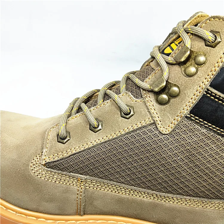 High Top China Summer Strong Classical Work Leather Boots