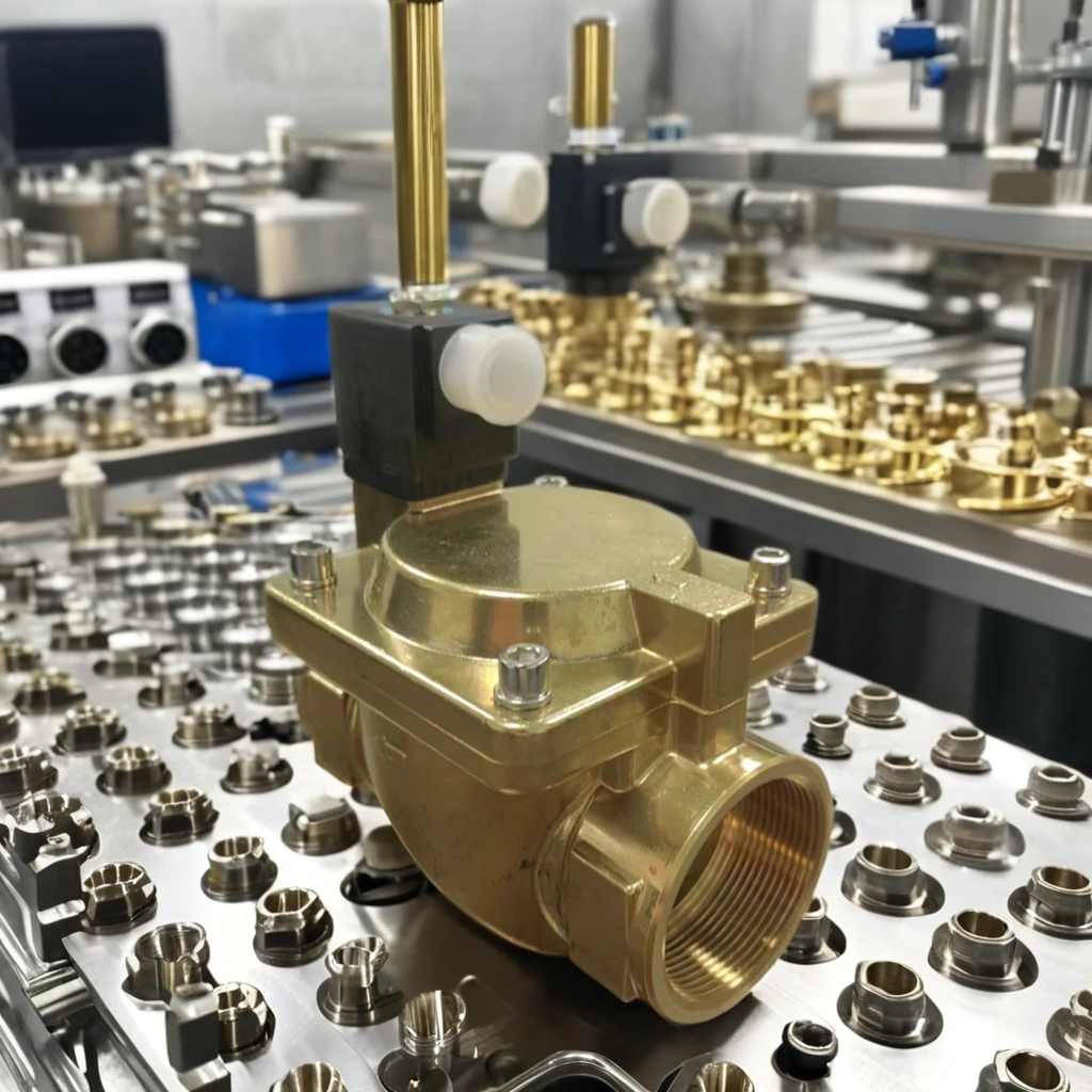 MYPC AC230V 24V Brass Solenoid Valve 16 Bar Electromagnet Gas Diaphragm High Temperature General Application OEM Customizable