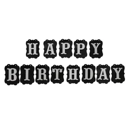 Баннер на день рождения 17*12 см, украшение для детского дня рождения, воздушные шары, принадлежности для празднования вечеринки, украшения