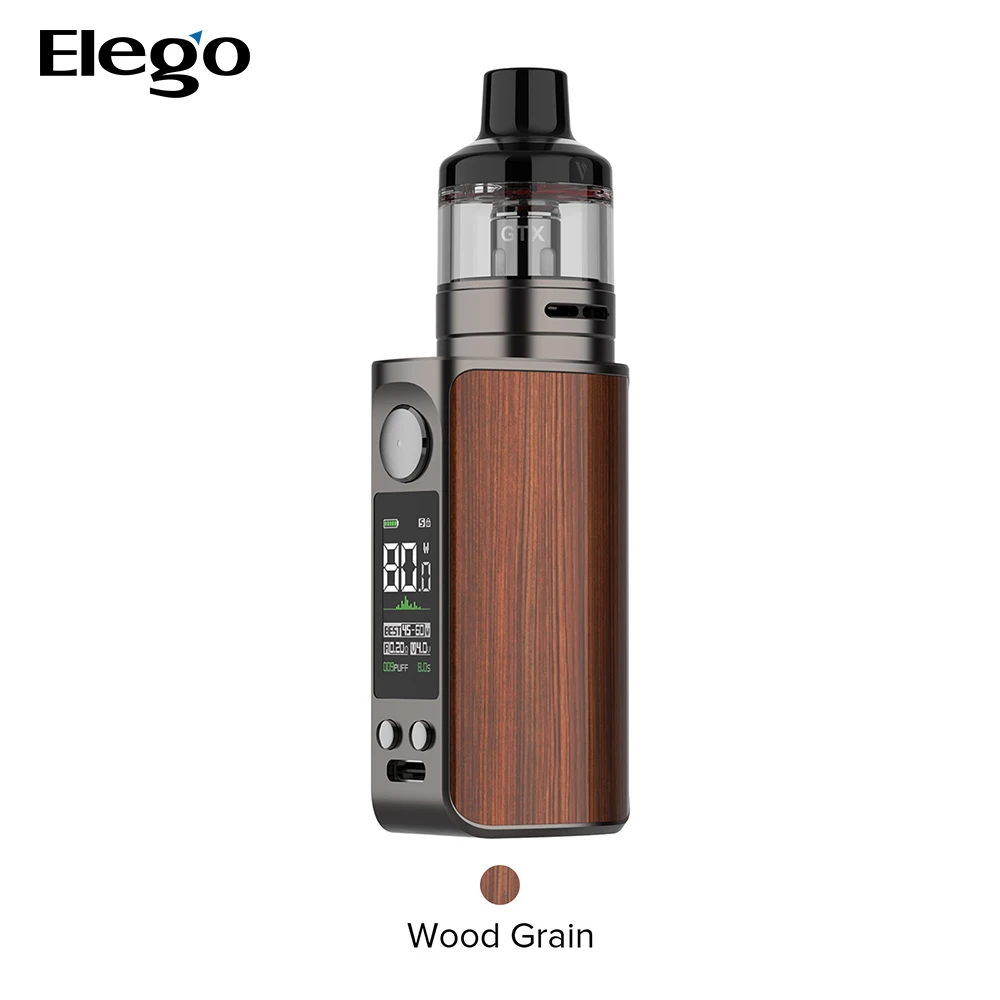 Vaporesso LUXE 80 Pod Kit with top filling slot & SSS leak-resistant technology