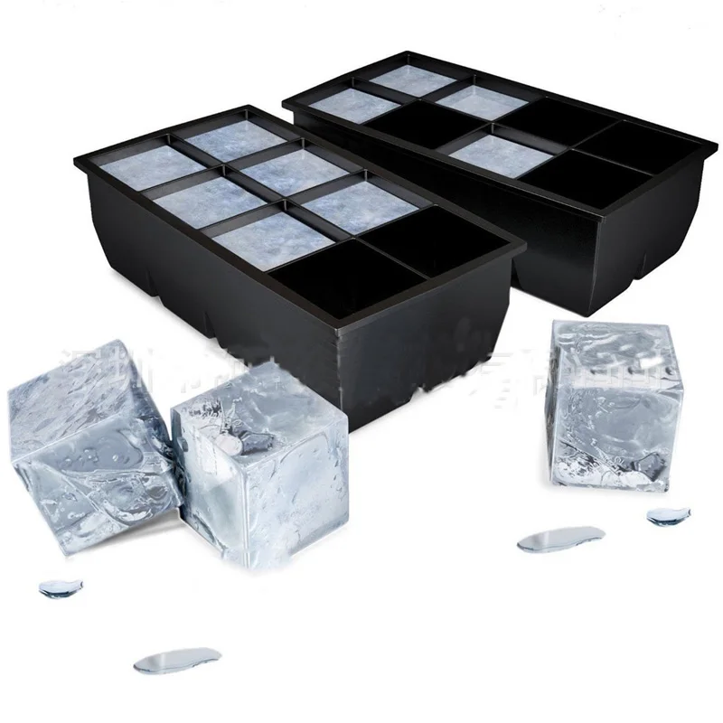 High flexibility Tear and cold Resistance silicone ice cube tray mold customized shape ice cube tray molds