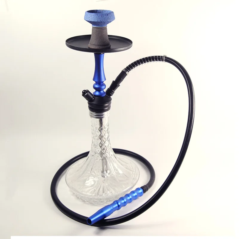 Hot Sale Classics Aluminium Tobacco Arab Ceramics Shisha Hookah Accessories Hookahs With Two Holes
