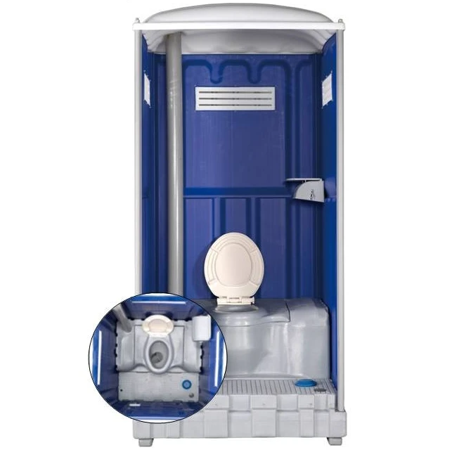 Seat Lid Lift Prefab Toilets For Construction Sites