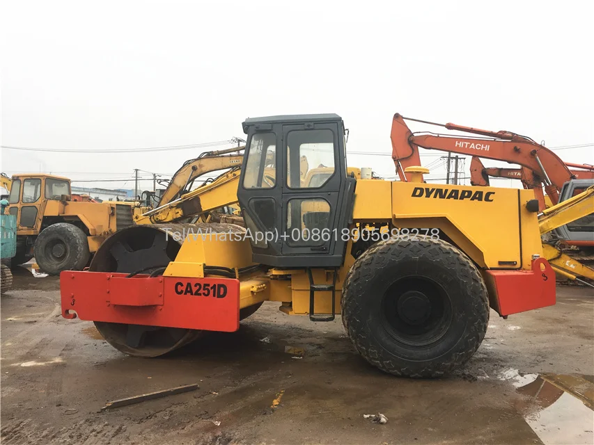 Used Dynapac CA251 Vibratory Compactor Road Roller For Sale