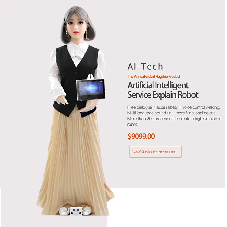 Christmas Gifts Hot Selling Humanoid Smart Moving Robot Kit For Market
