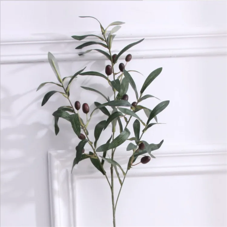 Photography studio office indoor and outdoor decoration with olives 77cm olive tree artificial