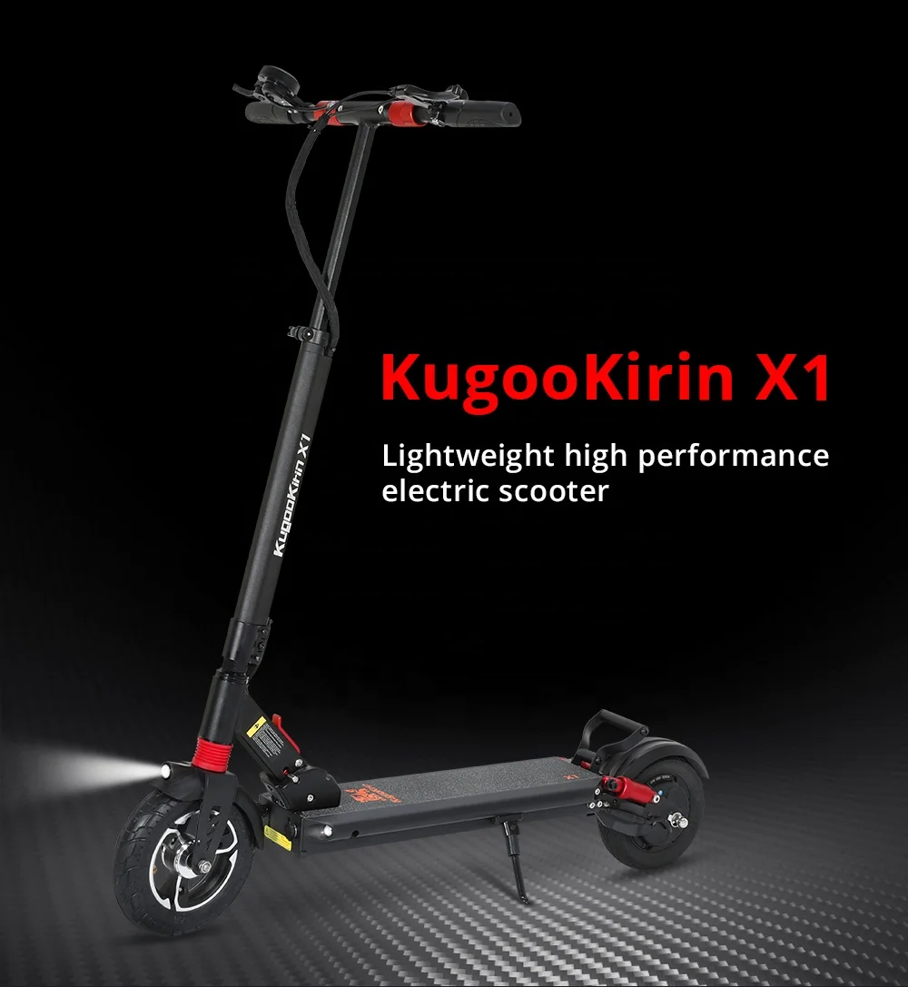  EU warehouse Kugoo Kirin X1 48V 13Ah 600W Powerful Motor 40km/h Lightweith and Protable High Performance Adult Electric