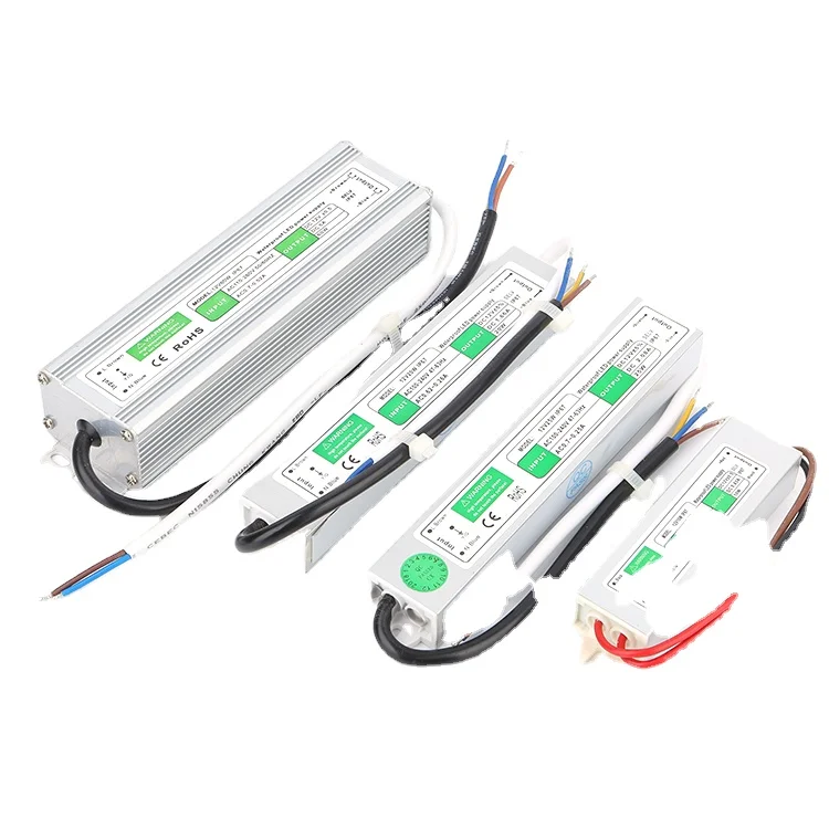 220V ac к dc 120W привело водителя водонепроницаемый 12v 10A переключения питания