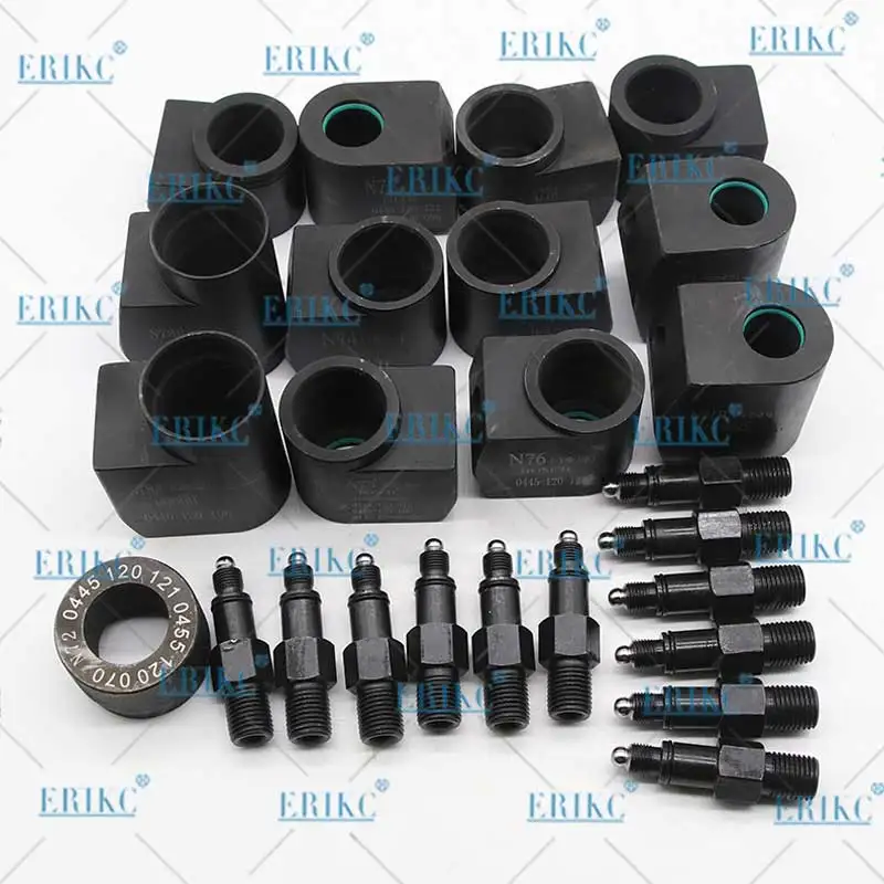 ERIKC 12PCS Injector Tool Kits /diesel fuel injector tool and fixture disassembly tools for cr injectors