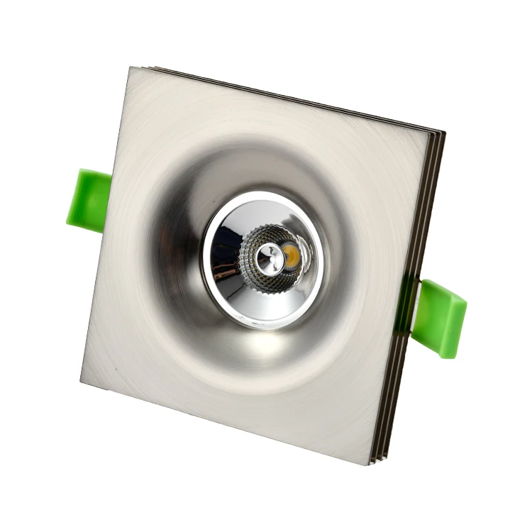 High quality White recessed GU10 LED Downlight Frame LED Spotlight GU10 Lamp Holder mr16 housing