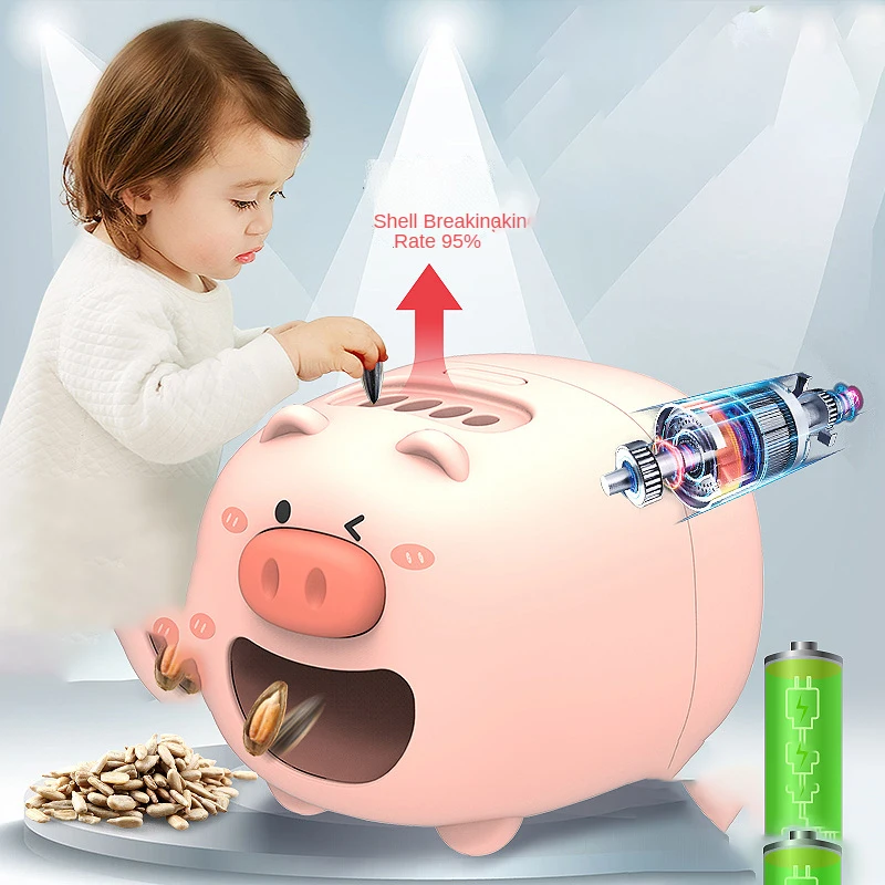 Electric Melon Seed Peeler Kitchen Home Accessories Sunflower Melon Seed Peeling Machine Nut Sheller Lazy Artifact Gadget Tools