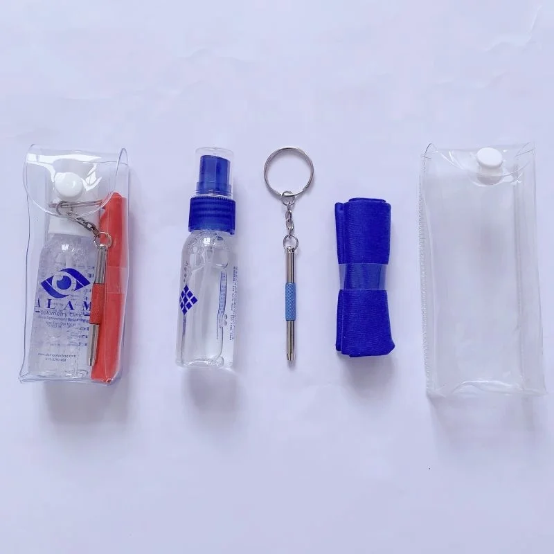 Glasses Cleaner Set Alcohol-Free Eyeglass Cleaner 30ml Spray Bottle with Microfiber eyeglasses Cleaner Cloth Lens Cleaner Kit