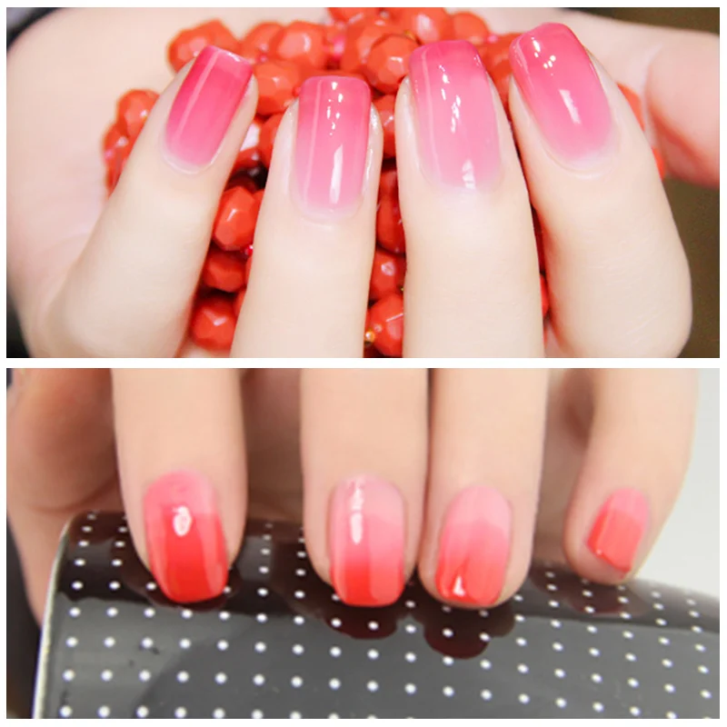 Professional 28 Colors Uv Temperature Change Nail Polish Gel New Arrival Gel Nail Polish 8Ml/Bottle