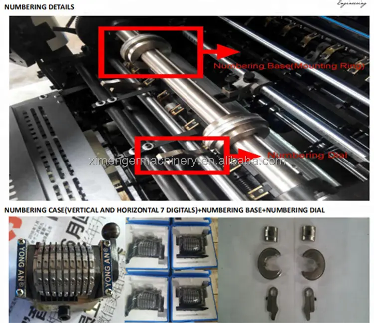High Speed Paper Offset Printing Machine Newspaper Numbering Machine