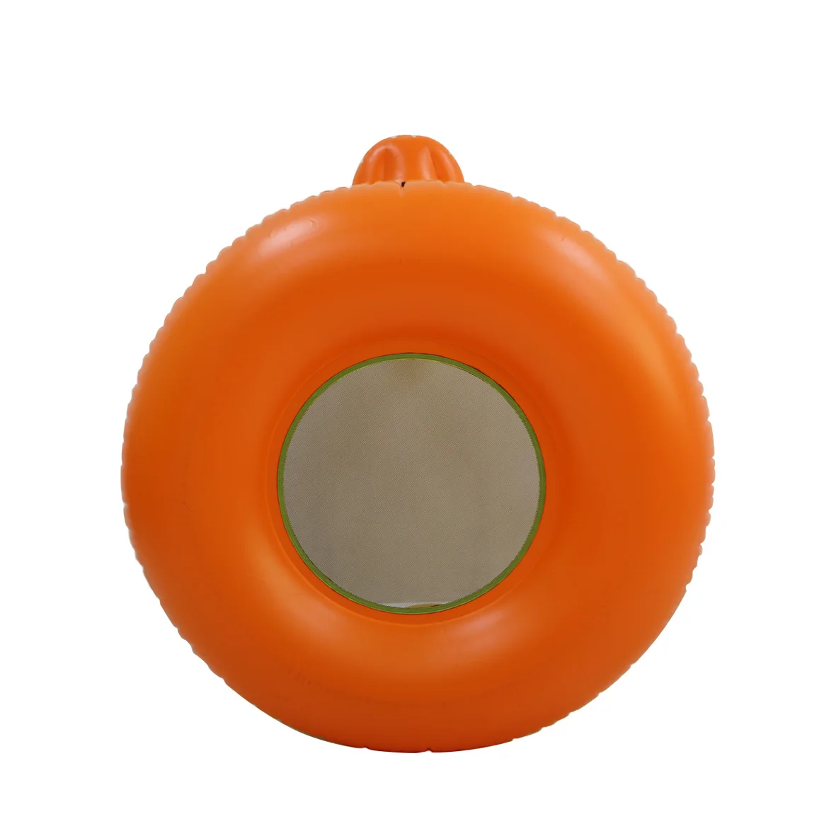 hottest inflatable toys 2022 Factory PVC Customization Inflatable yellow duck river circle Ring Pool Float tube With bottom net