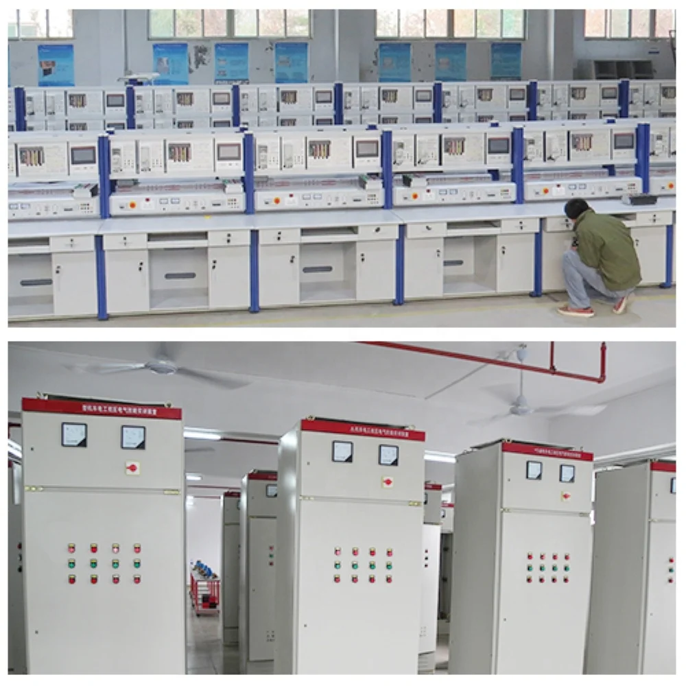 PLC Electro Pneumatic Trainer Educational Equipment Vocational Training School Educational Equipment