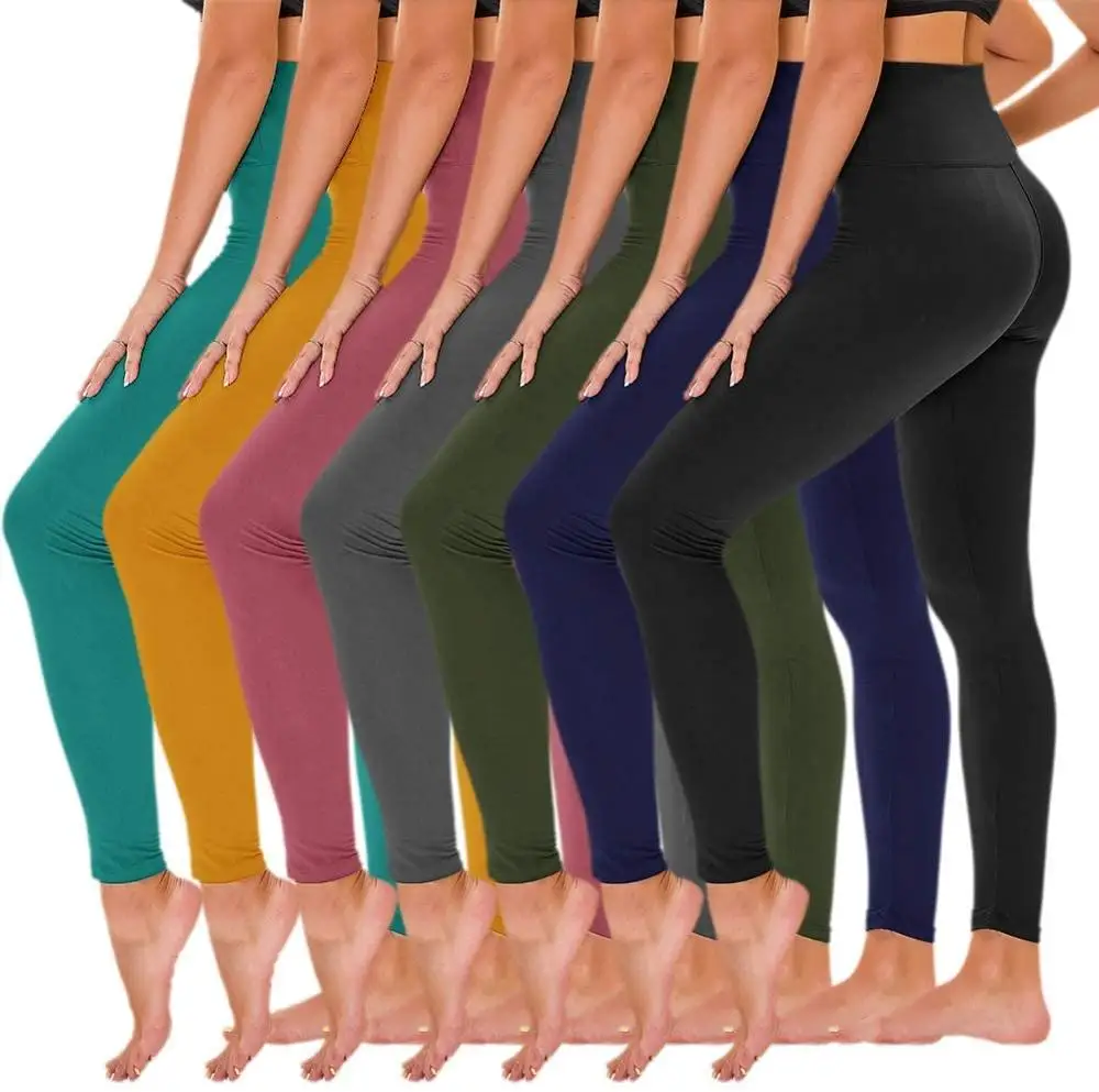 
Colorful Leggings for Women Fitness Leggin Stretchy Yoga Gym Leggings Super Soft High Waist Tight Leggings 